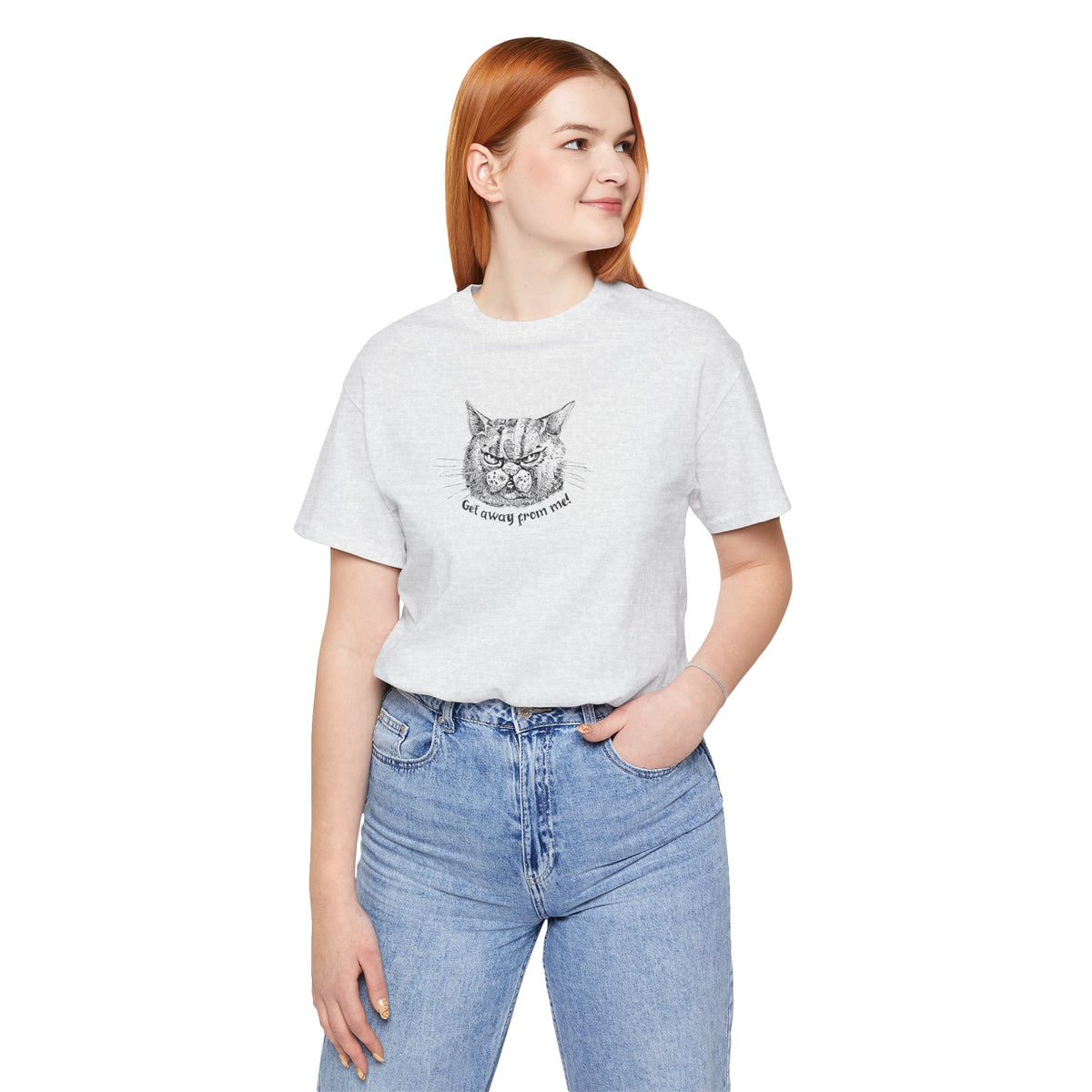 Get Away From Me Cat Tee