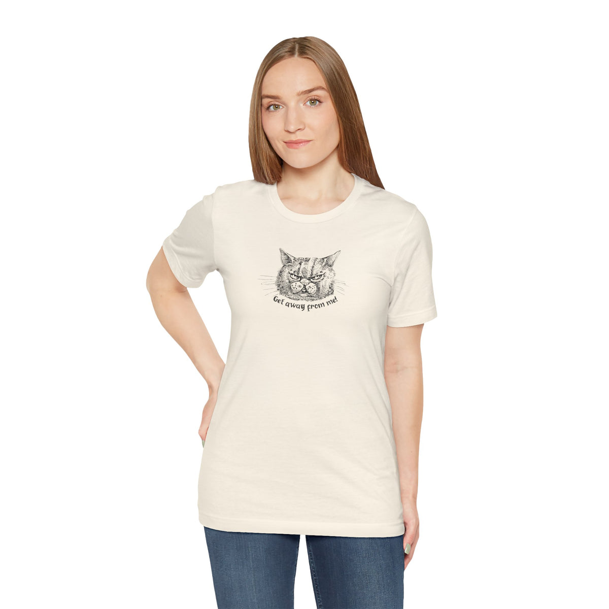 Get Away From Me Cat Tee