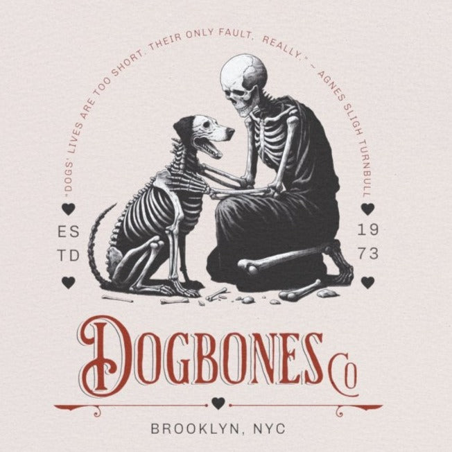 DOGBONES Logo with Turnbull Quote Unisex Heavy Cotton Tee