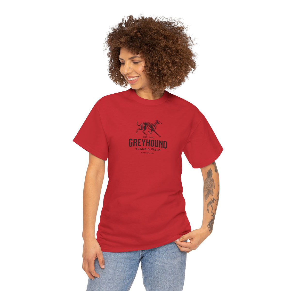 Greyhound Track & Field Tee