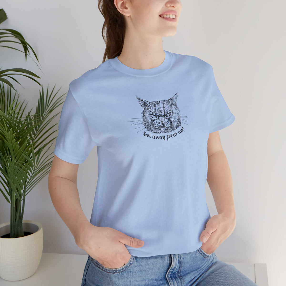 Get Away From Me Cat Tee