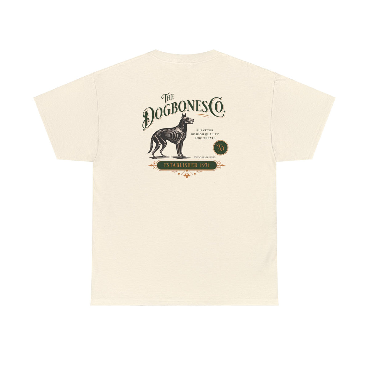 THE DOGBONES COMPANY Unisex Heavy Cotton Tee