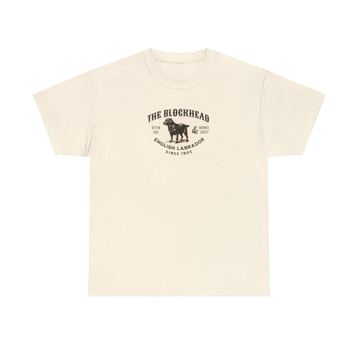 The "Blockhead" English Labrador Tee