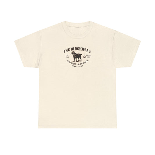 The "Blockhead" English Labrador Tee