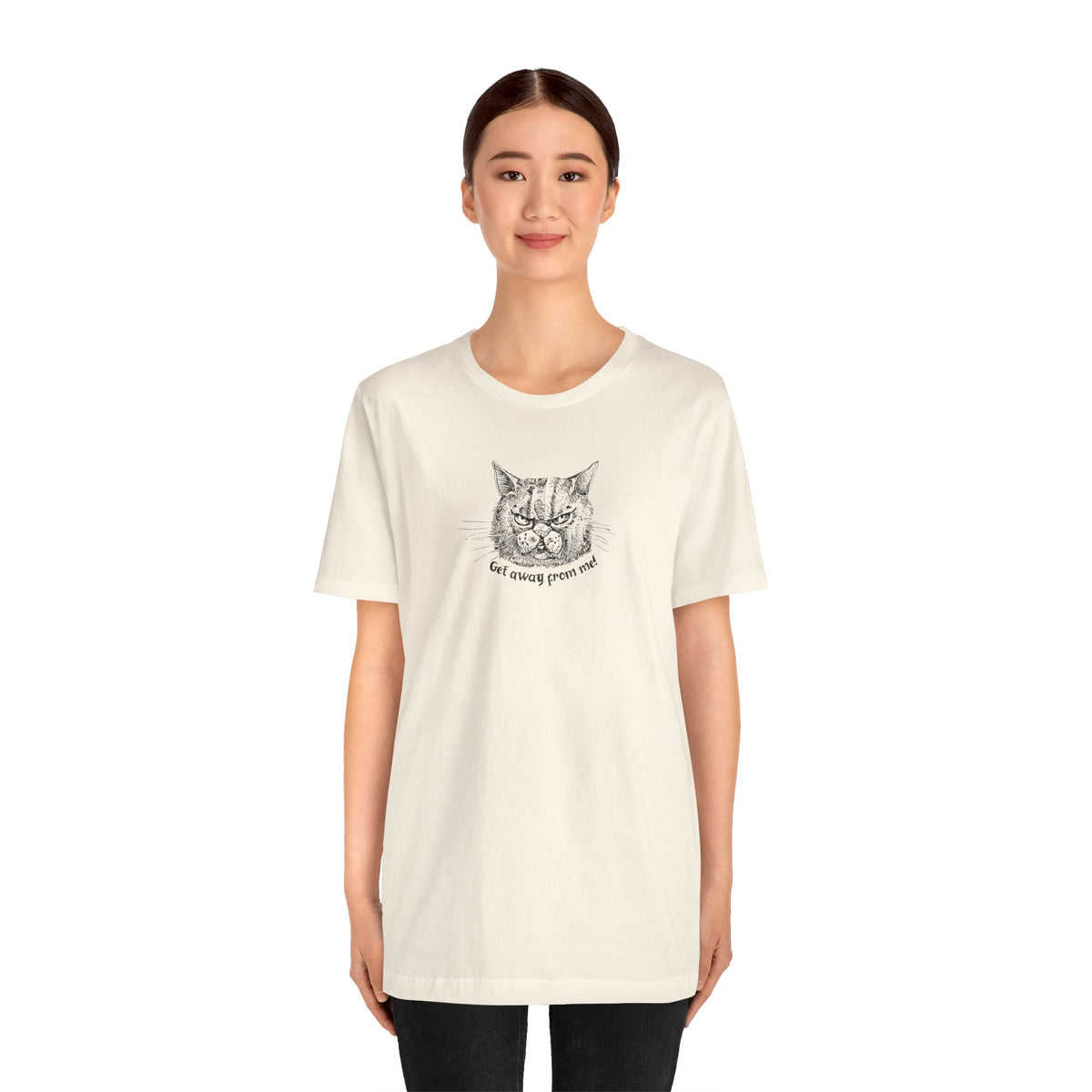 Get Away From Me Cat Tee