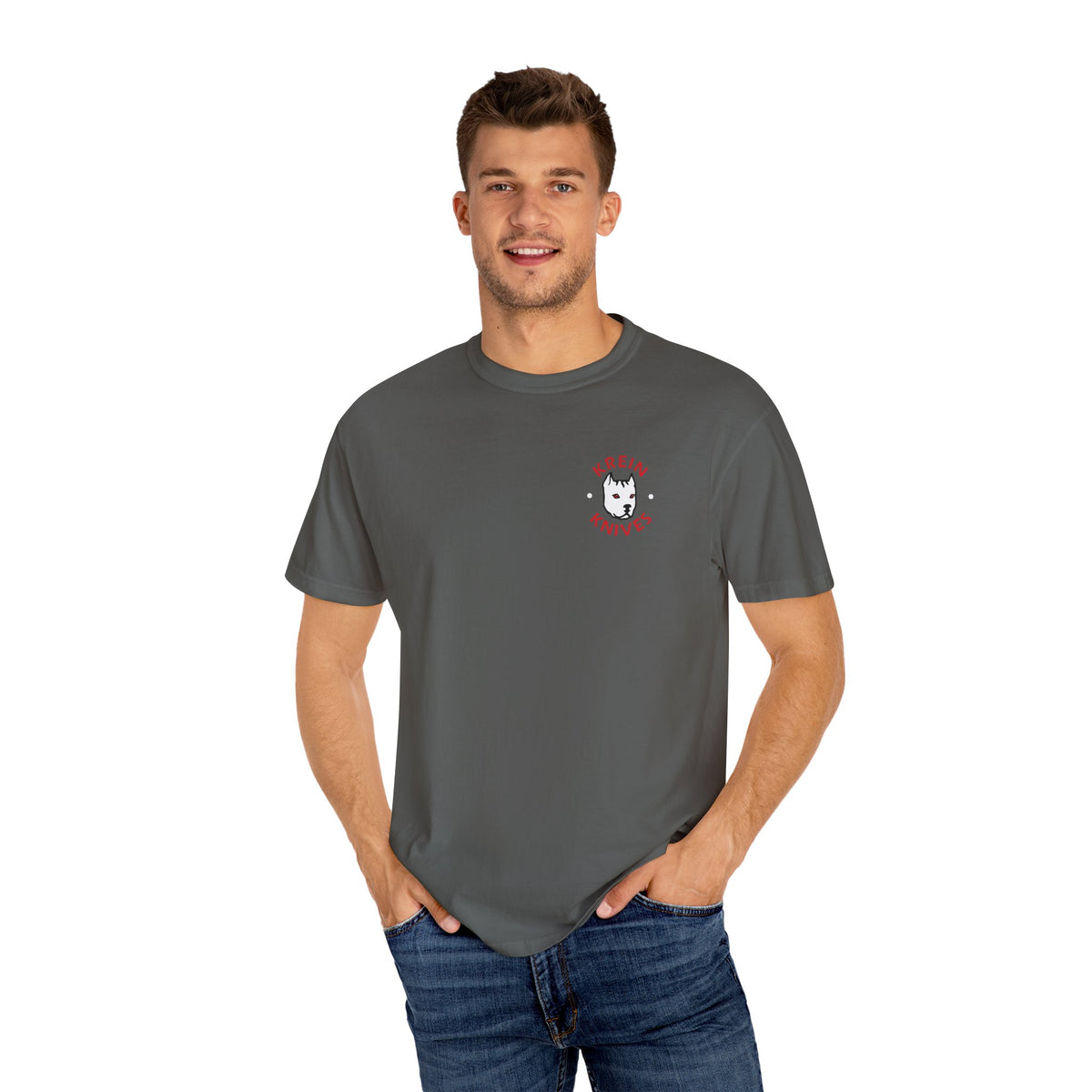 Krein Knives Logo T-Shirt On Back