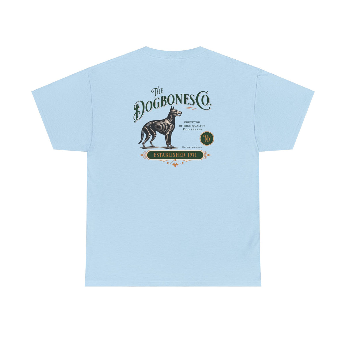 THE DOGBONES COMPANY Unisex Heavy Cotton Tee