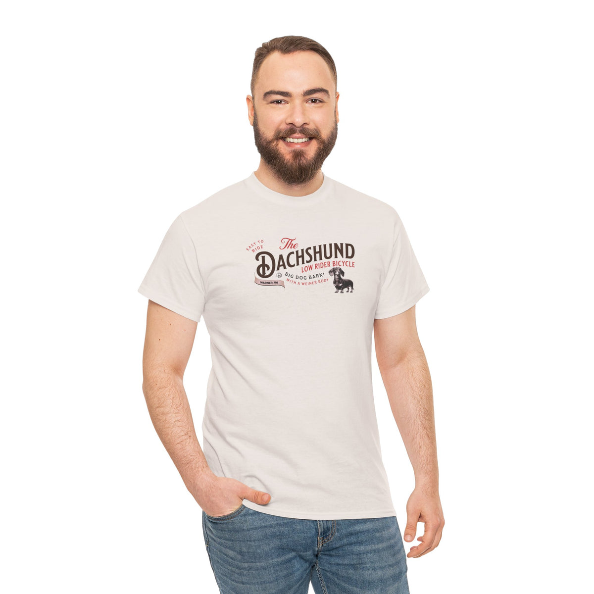 THE DACHSHUND Low Rider Bicycle Tee