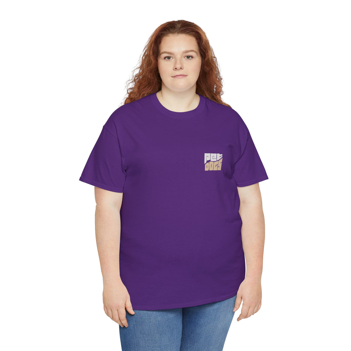 PET DOGS Bicolor Style Logo Tee