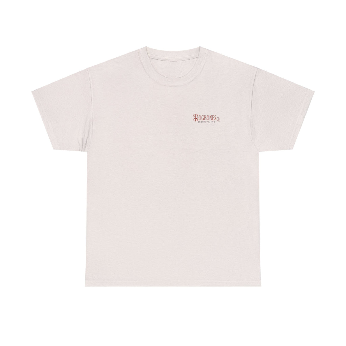 DOGBONES Logo with Turnbull Quote Unisex Heavy Cotton Tee