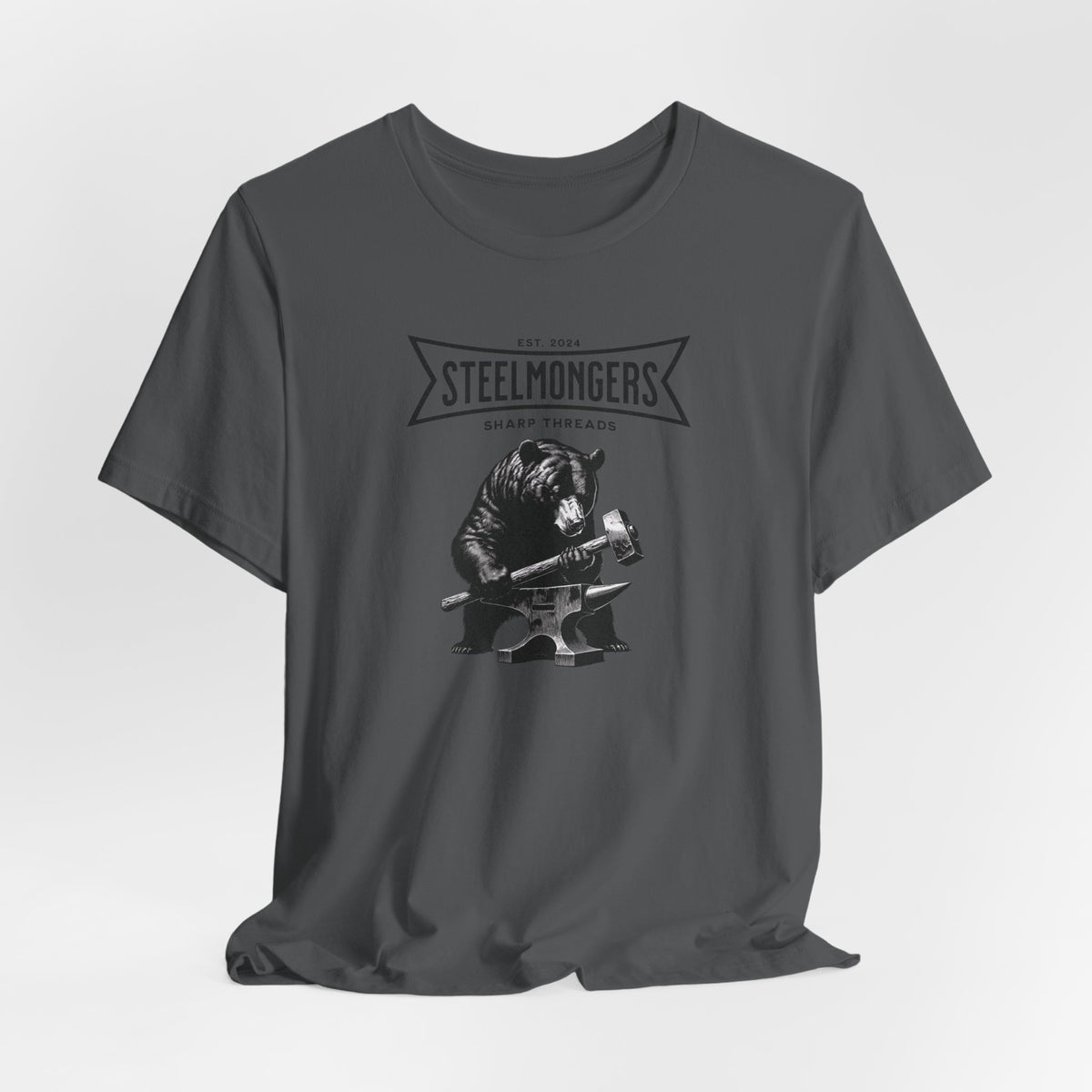 Steelmongers Anvil & Bear Tee