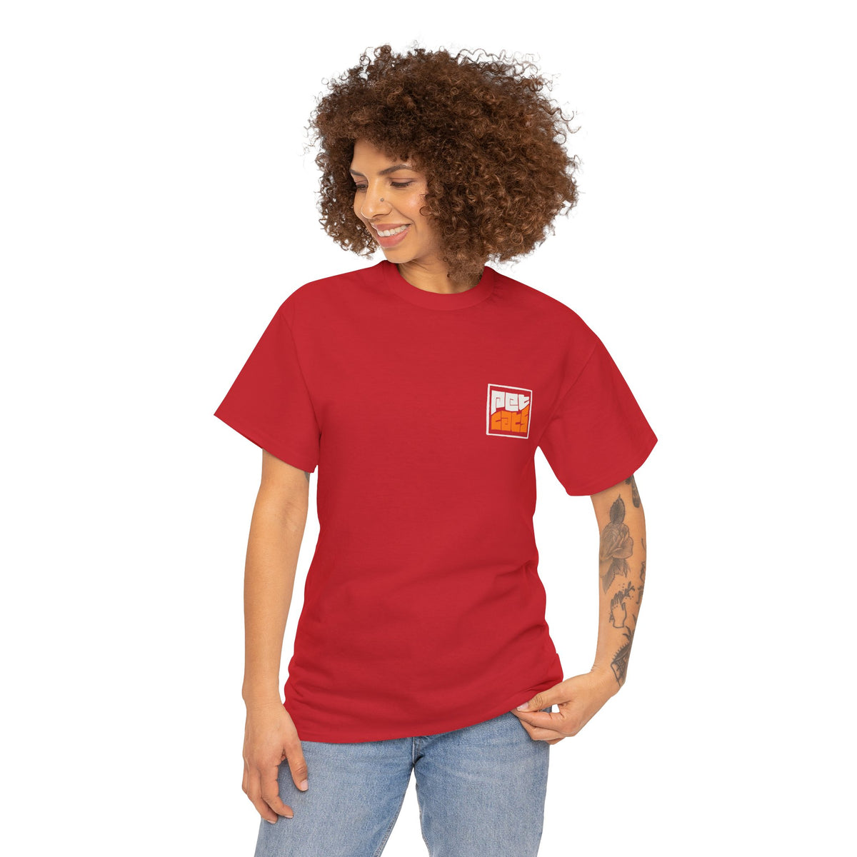 PET CATS Bicolor Logo Tee