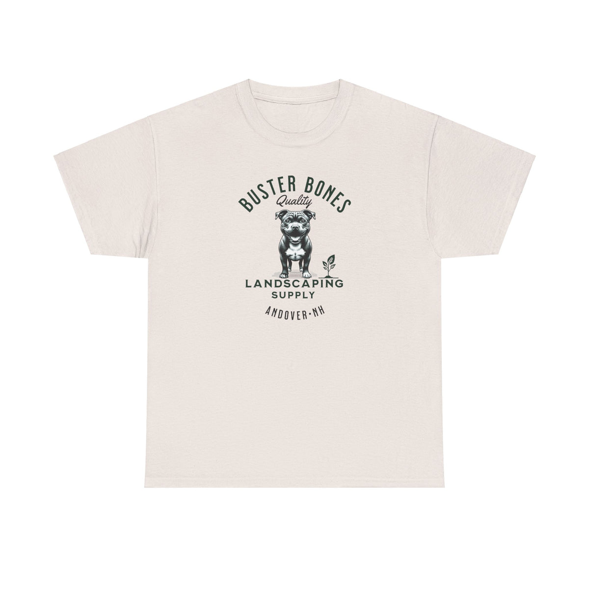 BUSTER BONES Pittie Landscaping Tee