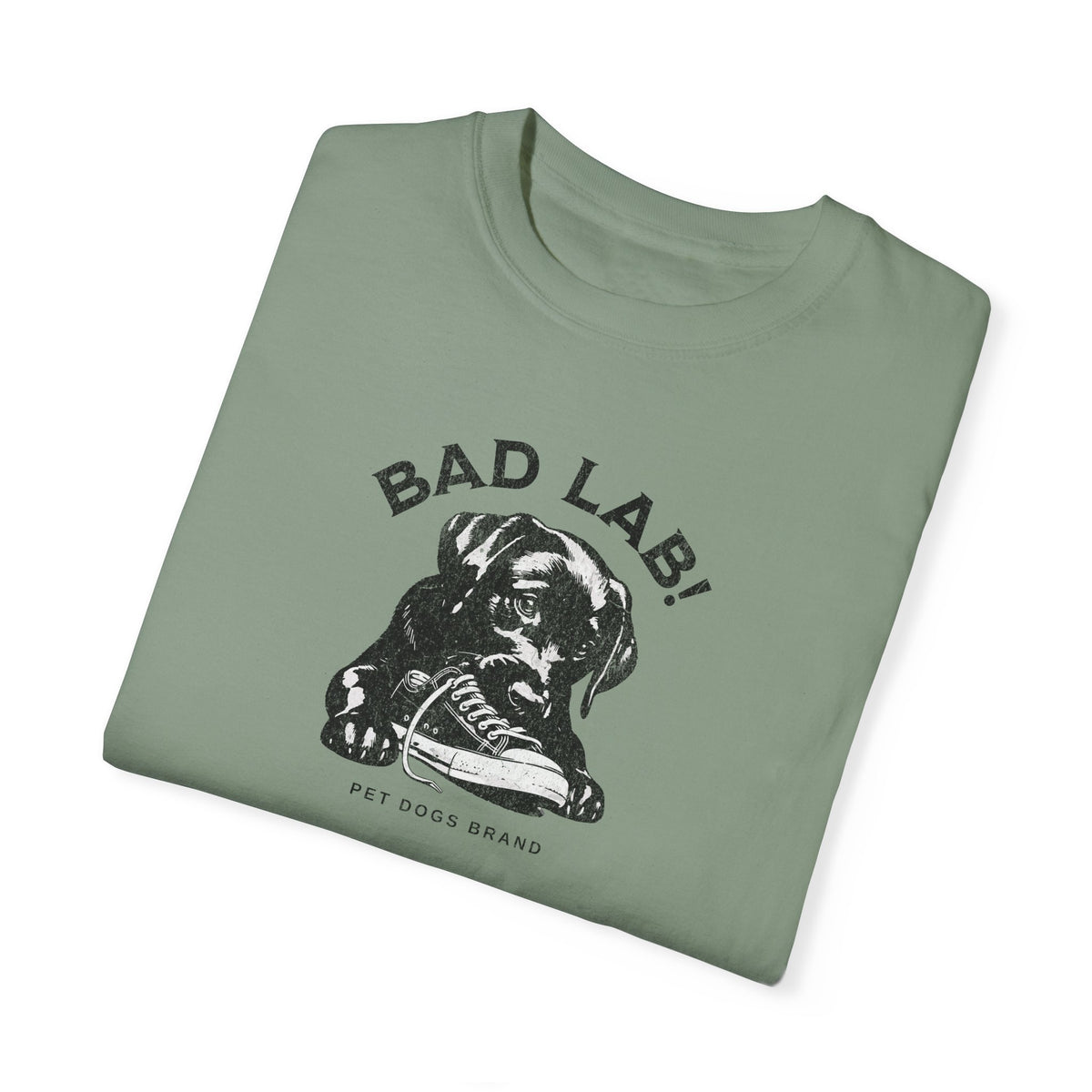 "Bad Lab!" Tee with shoe