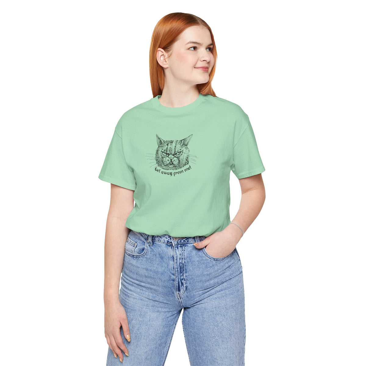 Get Away From Me Cat Tee