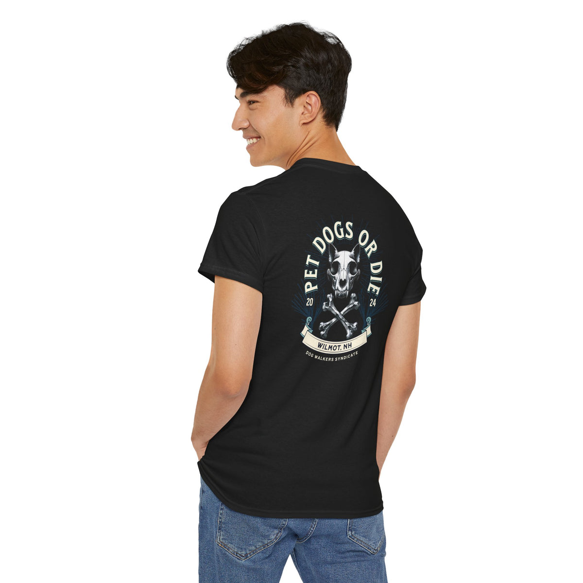 Pet Dogs Or  Die Tee, Dog Walkers Syndicate