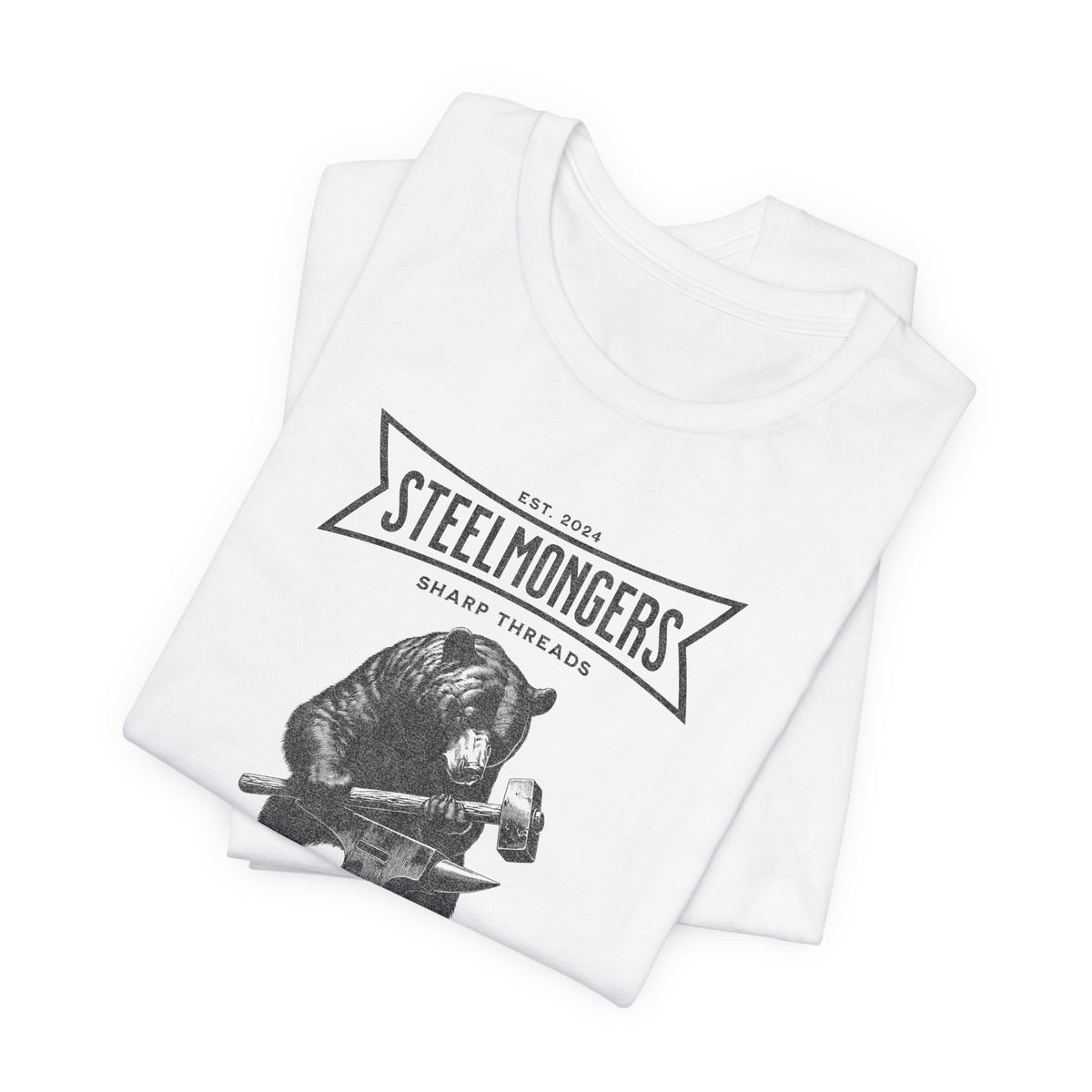 Steelmongers Anvil & Bear Tee