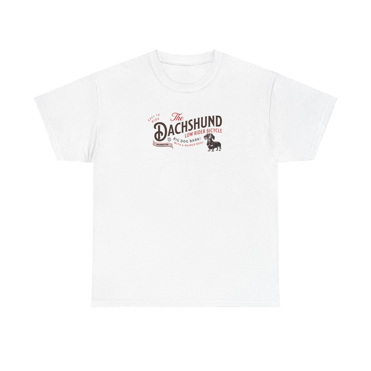 THE DACHSHUND Low Rider Bicycle Tee