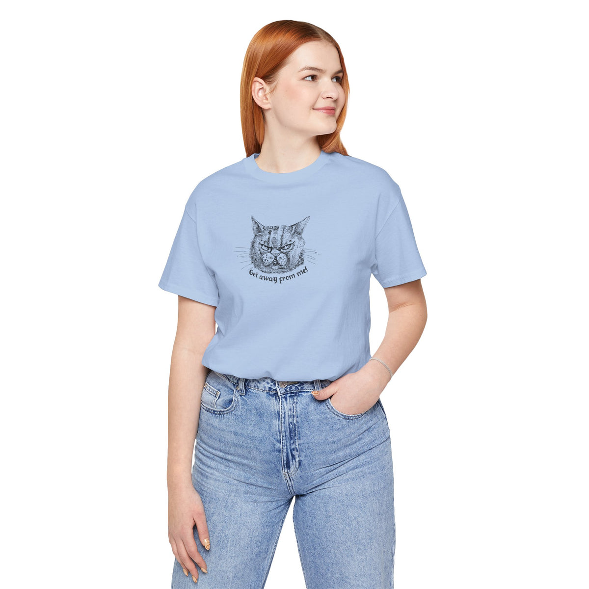 Get Away From Me Cat Tee