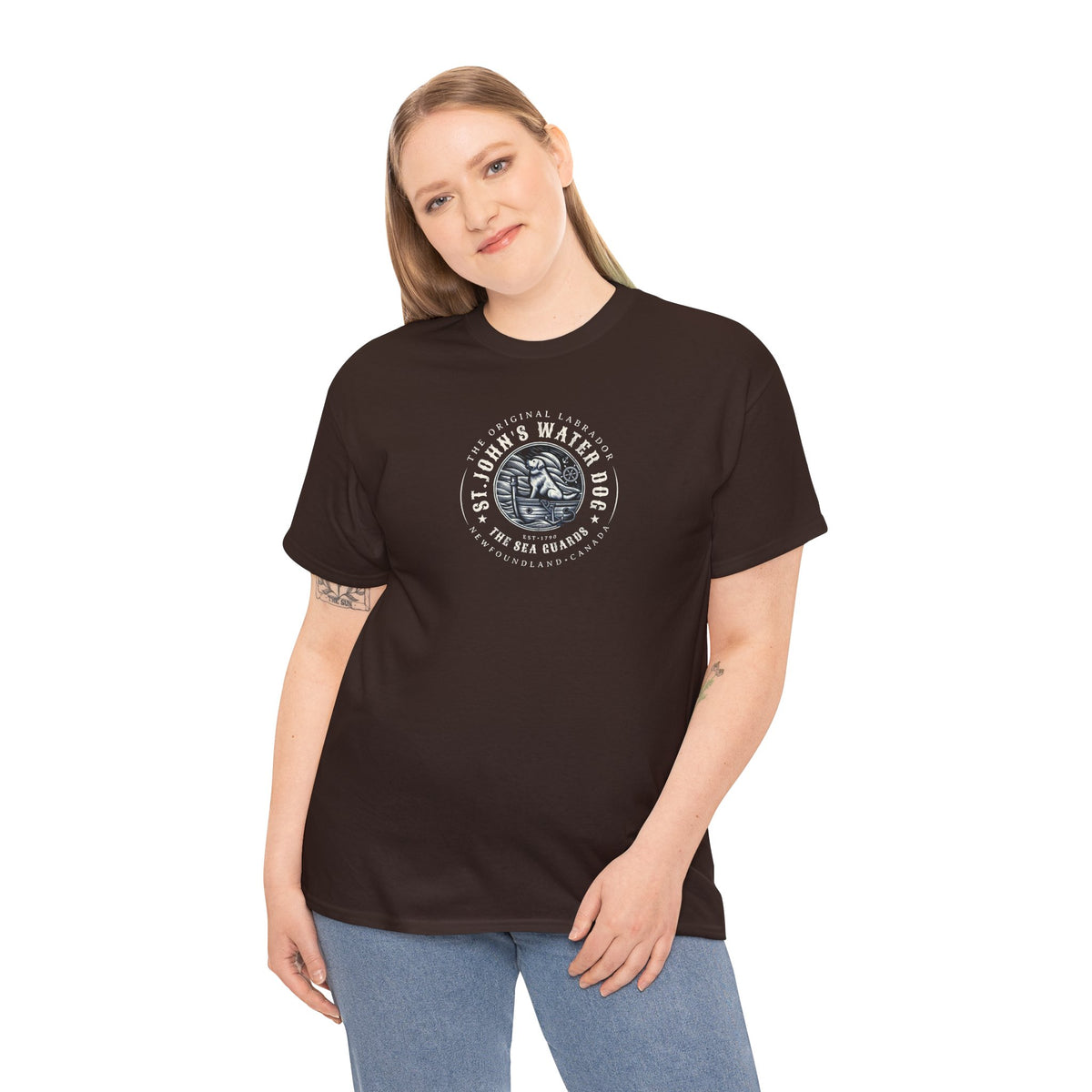 ST. JOHN'S WATER DOG Unisex Heavy Cotton Tee