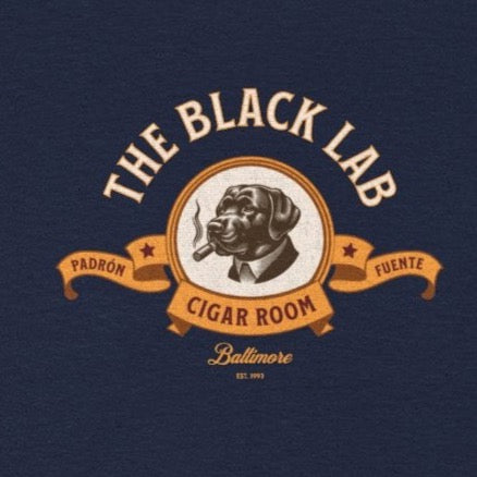 The Black Lab Cigar Room  Tee