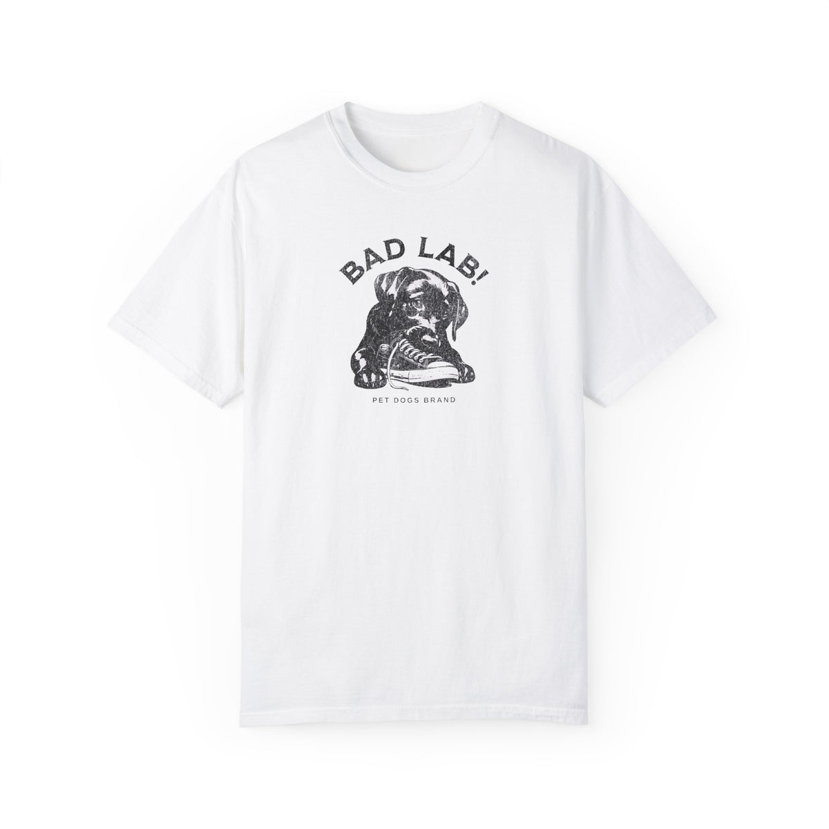 "Bad Lab!" Tee with shoe