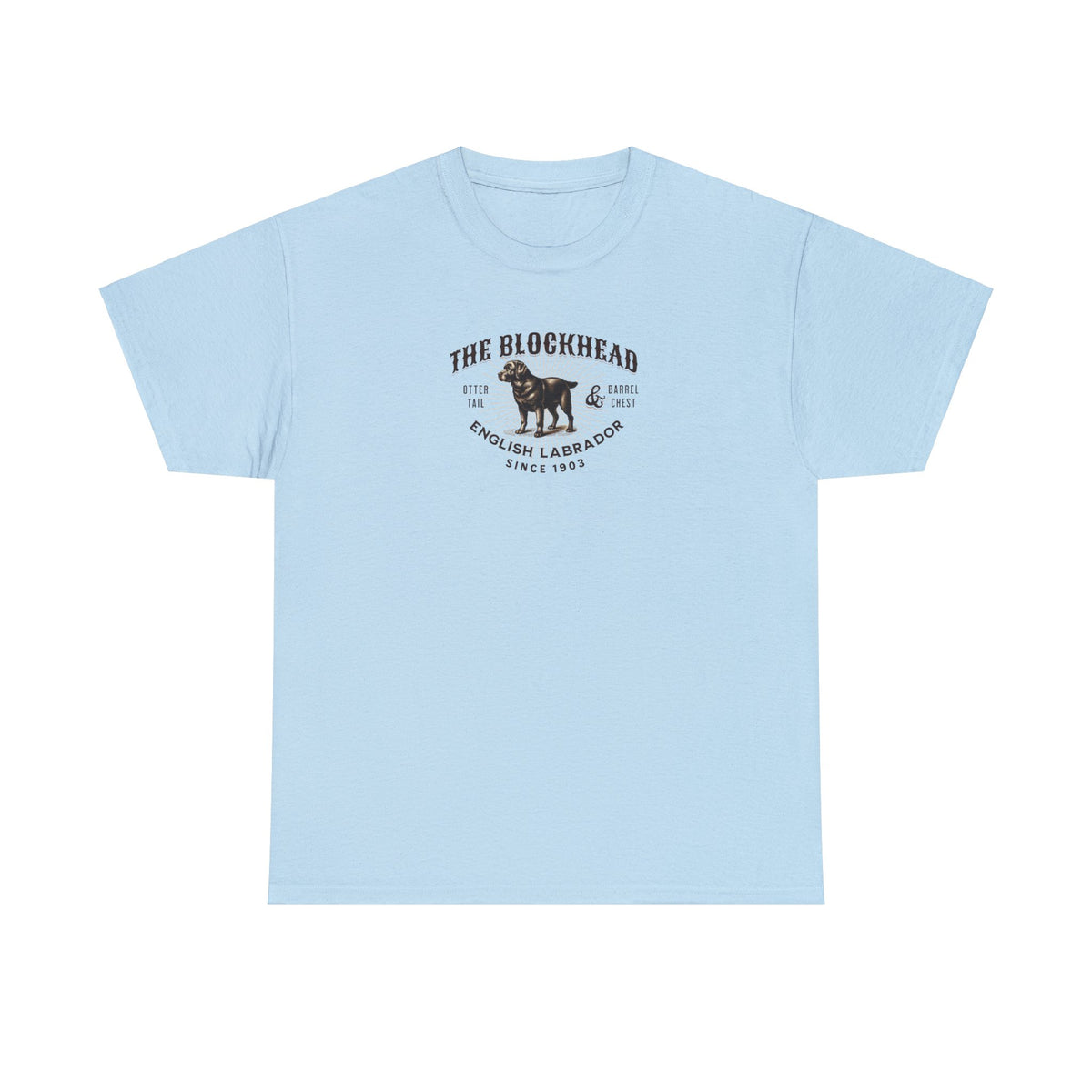 The "Blockhead" English Labrador Tee