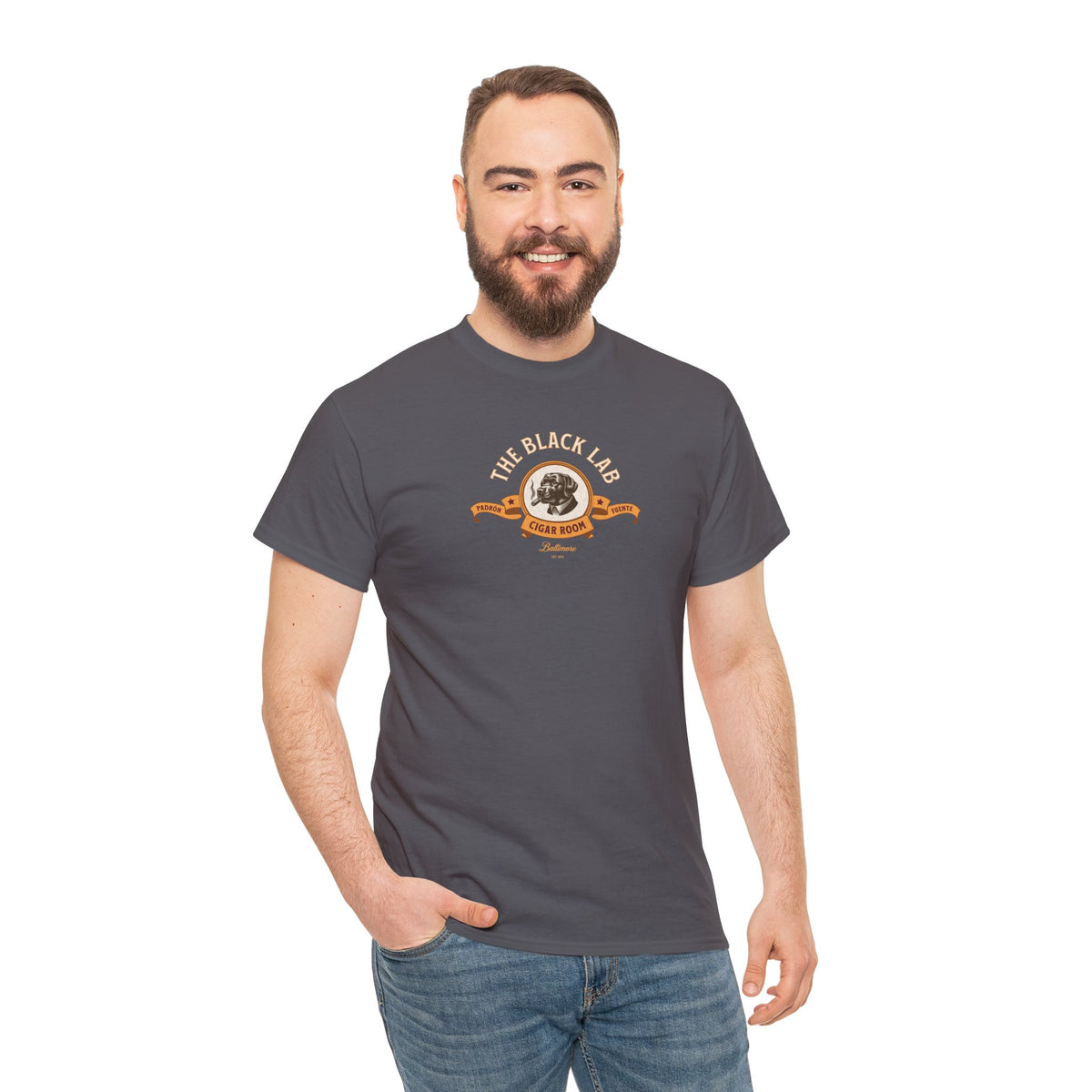 The Black Lab Cigar Room  Tee