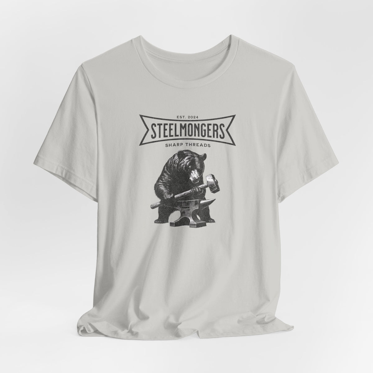 Steelmongers Anvil & Bear Tee