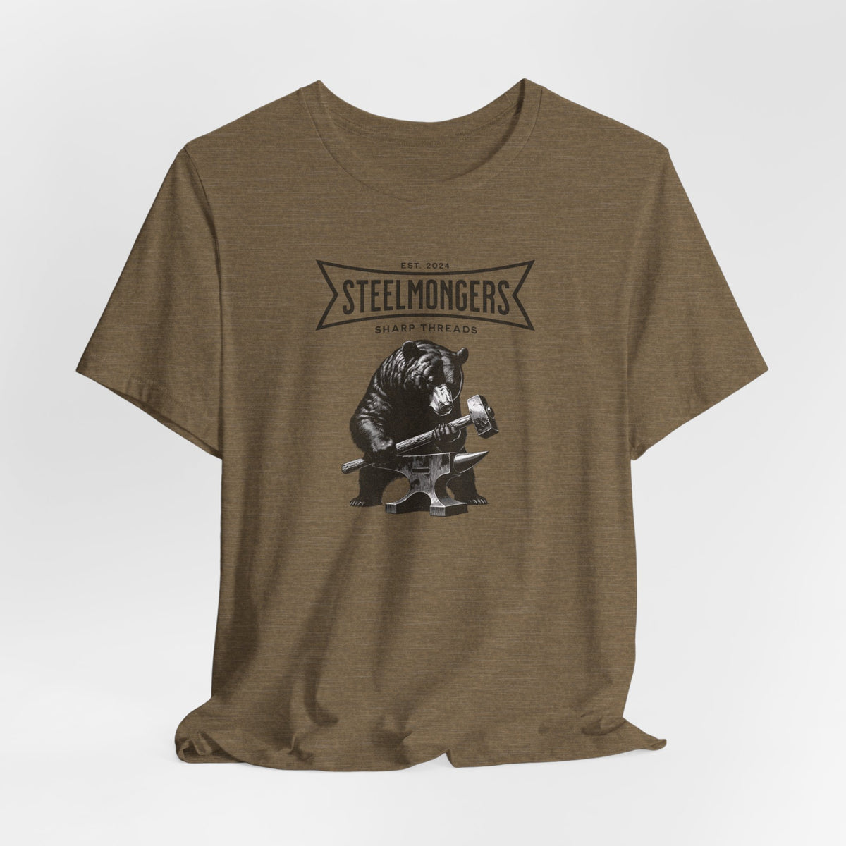 Steelmongers Anvil & Bear Tee