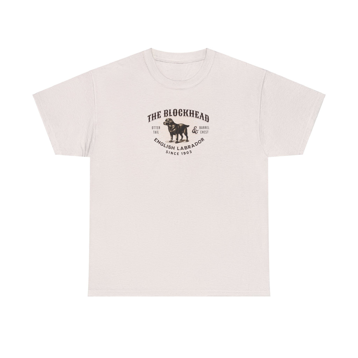 The "Blockhead" English Labrador Tee