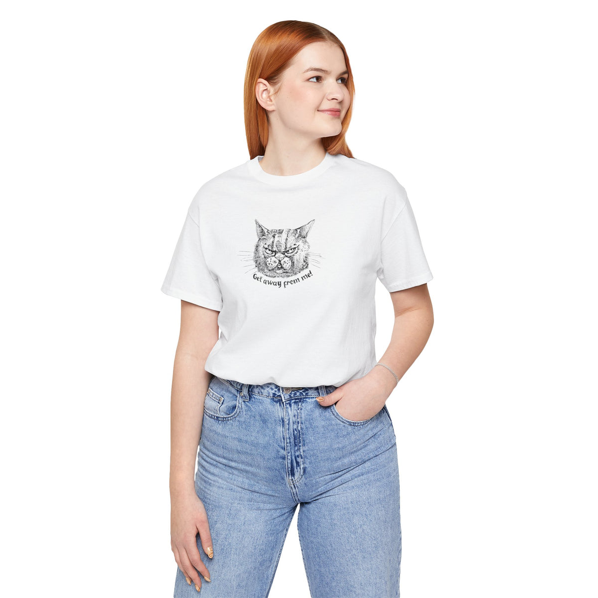 Get Away From Me Cat Tee