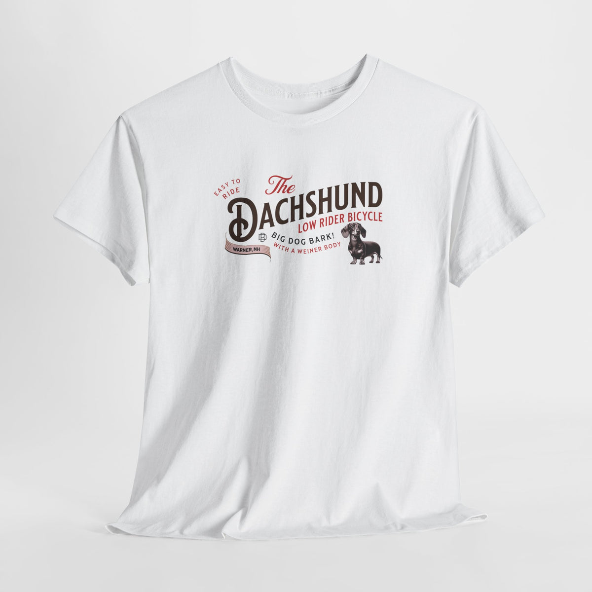 THE DACHSHUND Low Rider Bicycle Tee