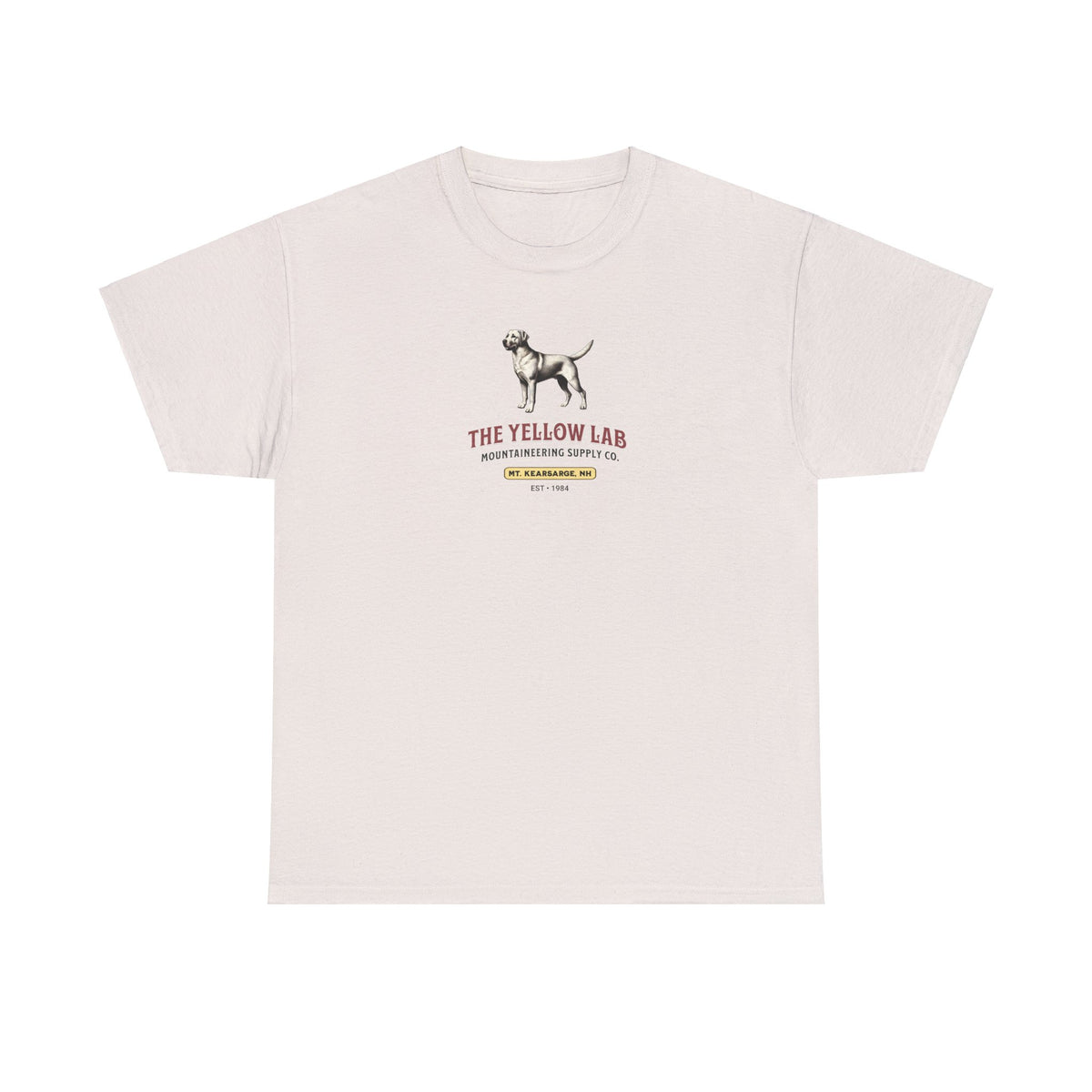 YELLOW LAB MOUNTAINEERING Unisex Heavy Cotton Tee