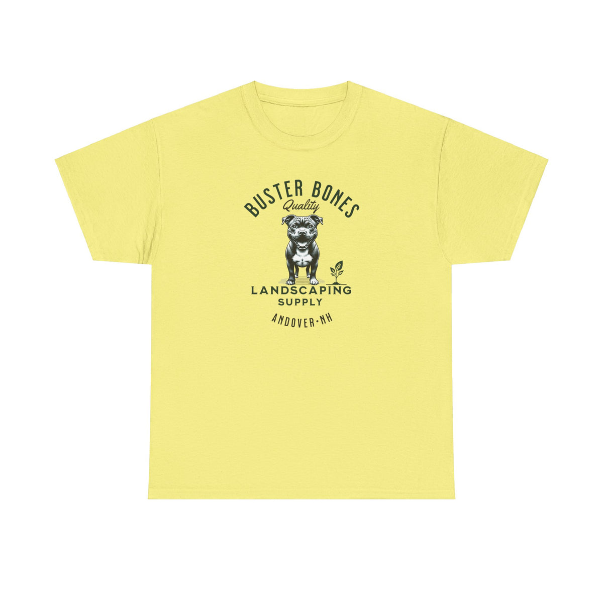 BUSTER BONES Pittie Landscaping Tee