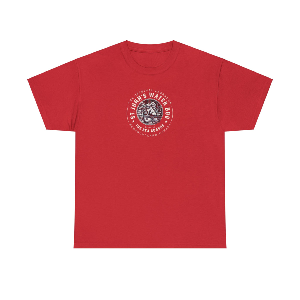 ST. JOHN'S WATER DOG Unisex Heavy Cotton Tee