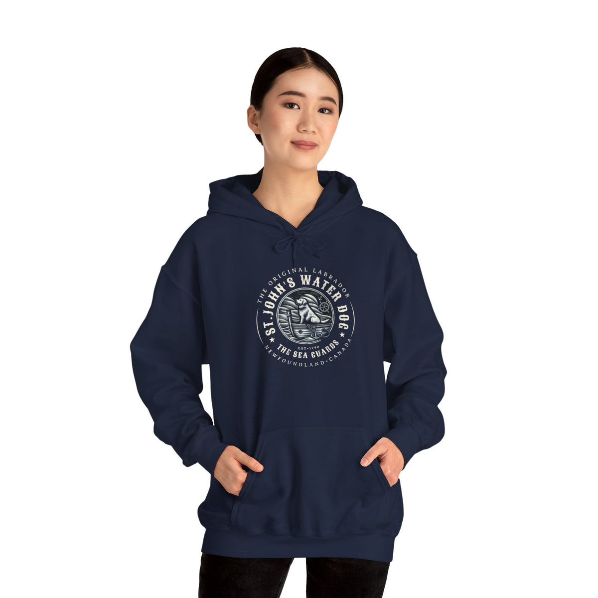 ST. JOHN'S WATER DOG Unisex Heavy Blend Hooded Sweatshirt