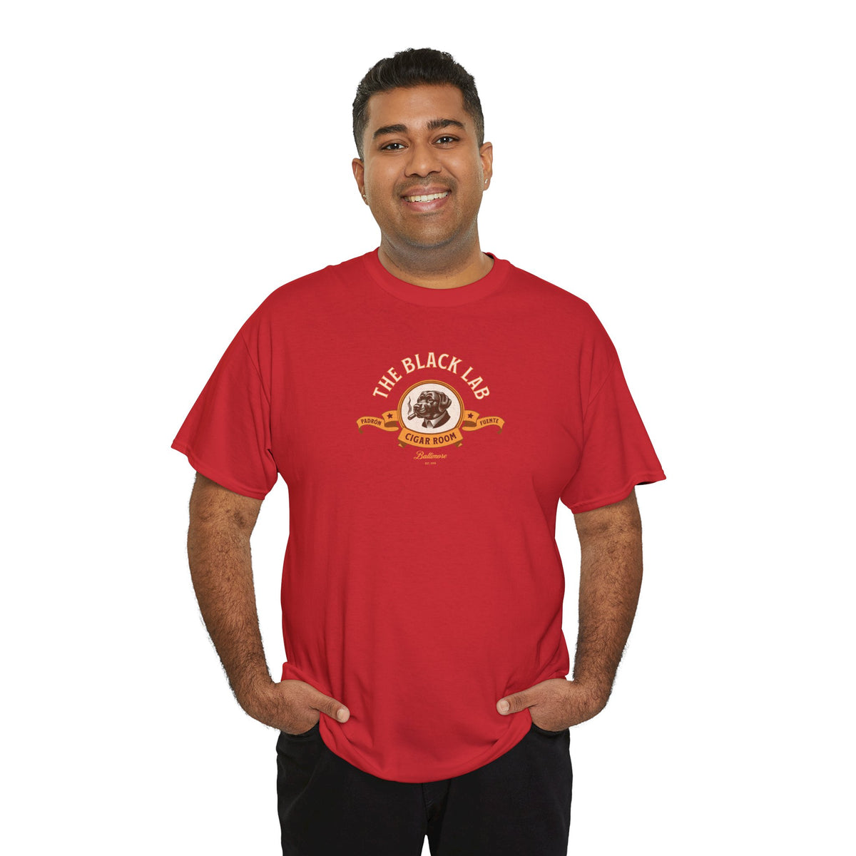 The Black Lab Cigar Room  Tee