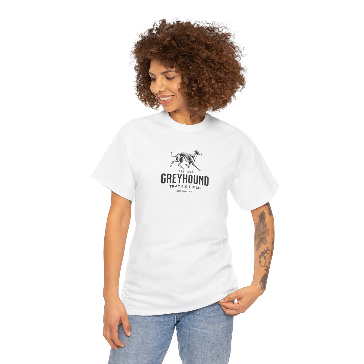 Greyhound Track & Field Tee