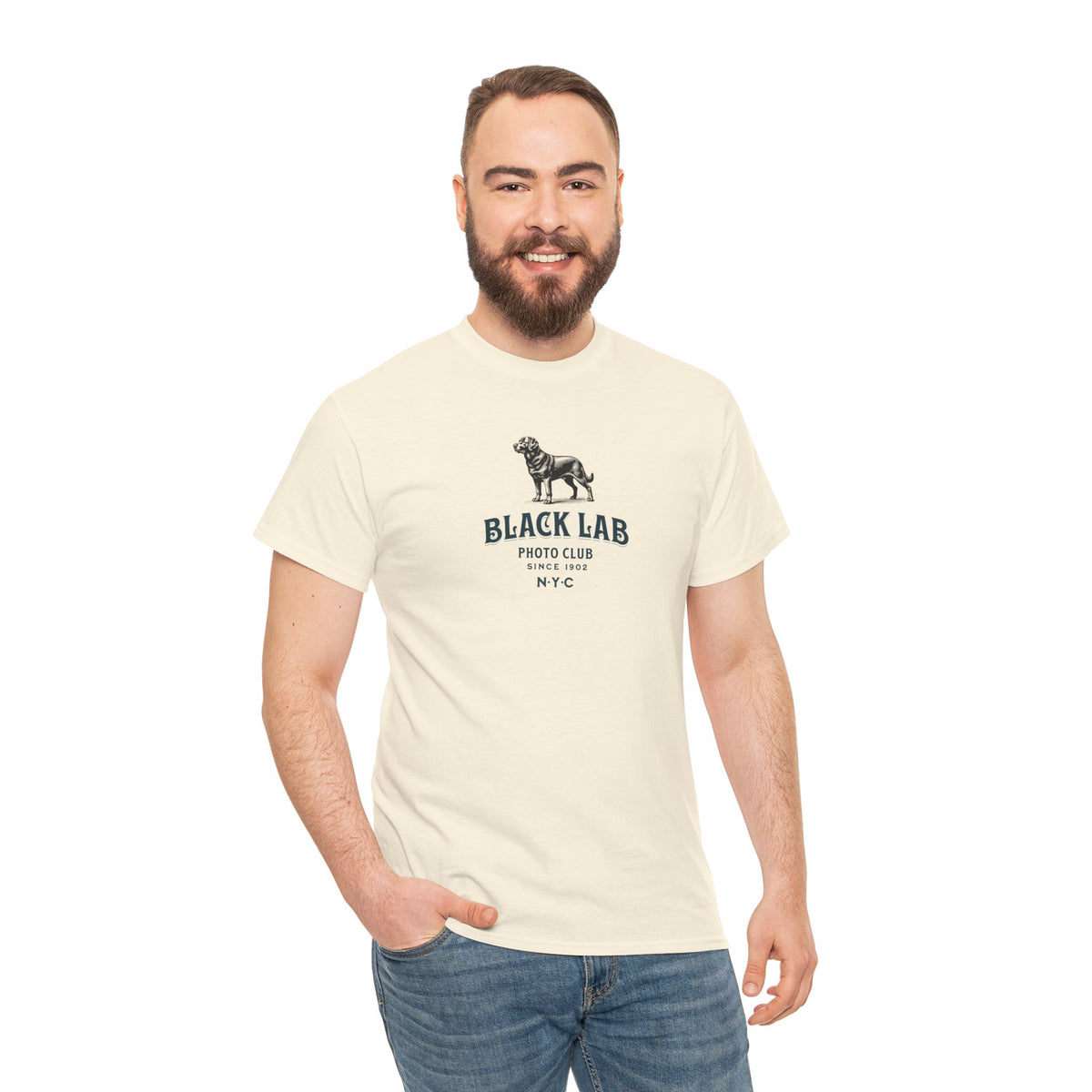 BLACK LAB PHOTO CLUB NYC Unisex Heavy Cotton Tee