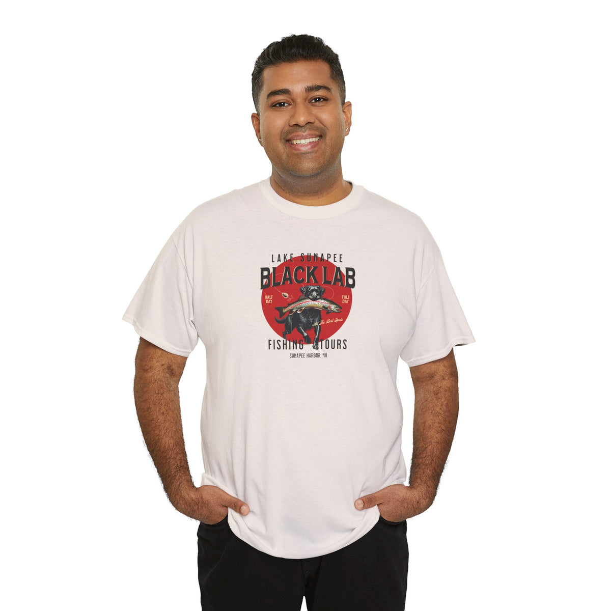 BLACK LAB LAKE SUNAPEE FISHING Tee