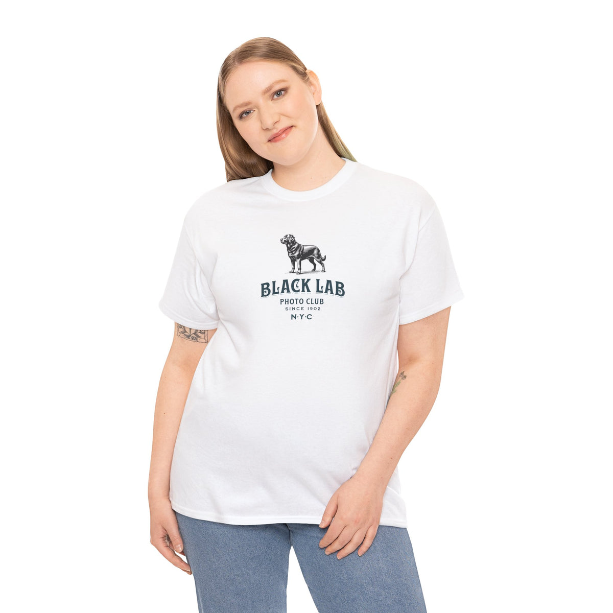 BLACK LAB PHOTO CLUB NYC Unisex Heavy Cotton Tee