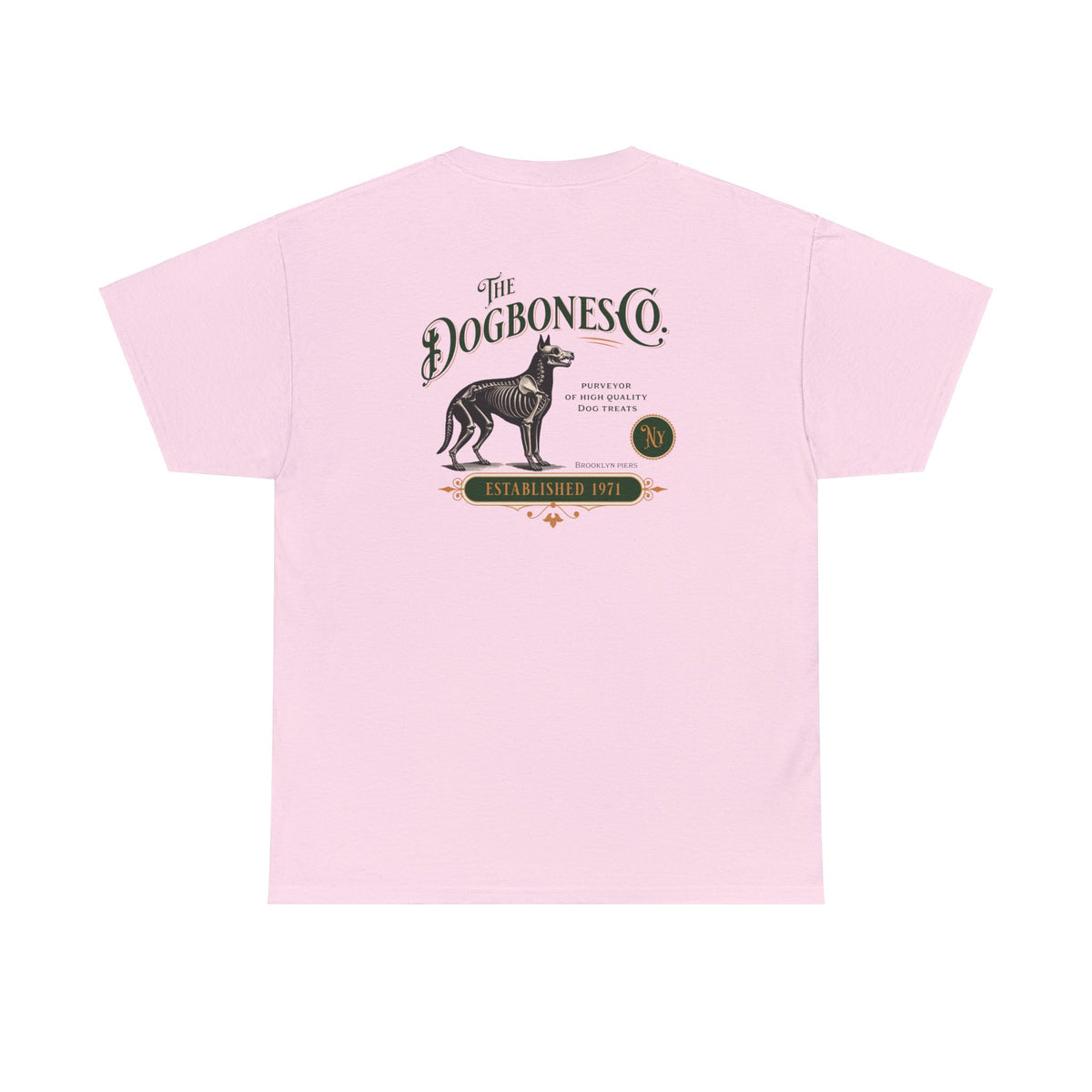 THE DOGBONES COMPANY Unisex Heavy Cotton Tee