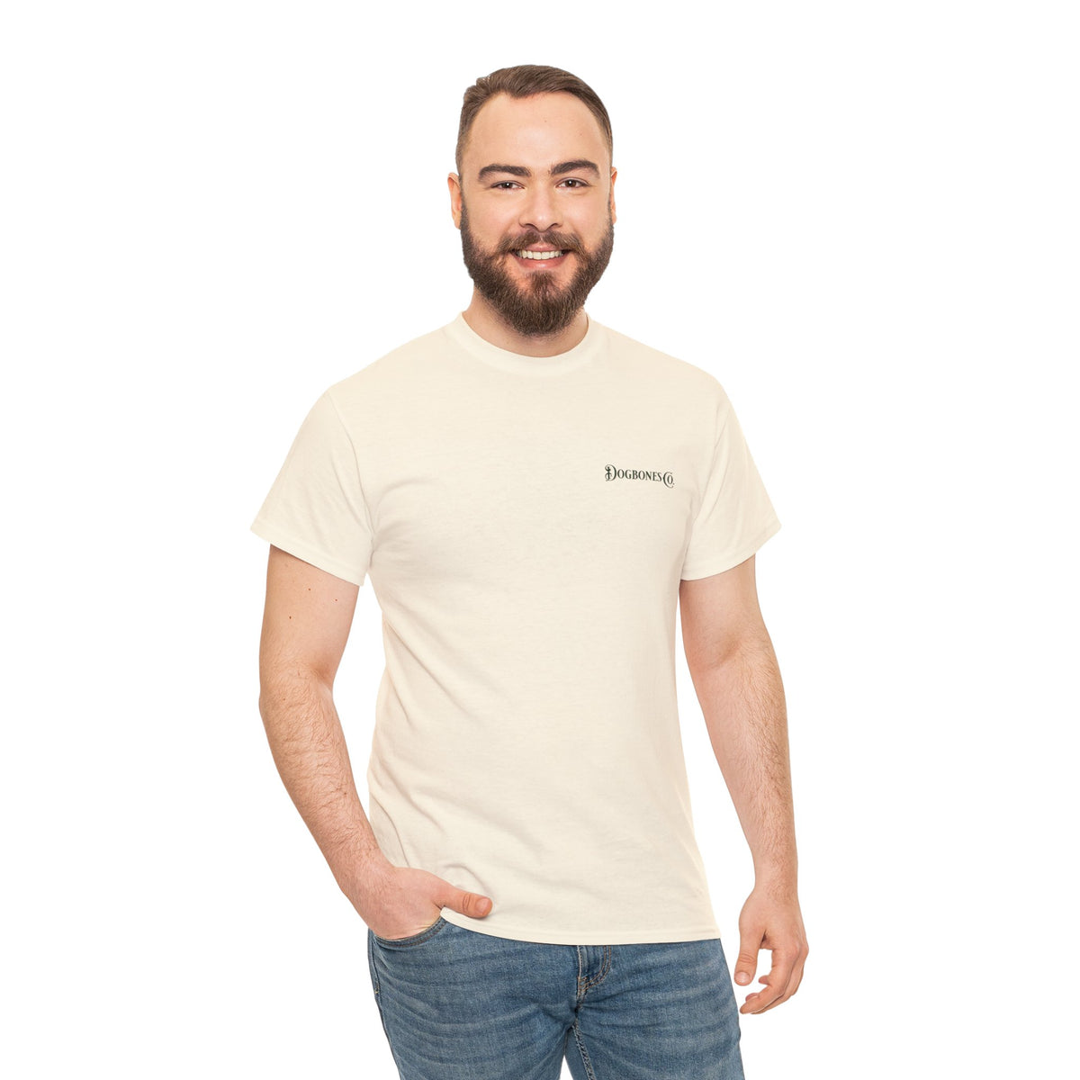 THE DOGBONES COMPANY Unisex Heavy Cotton Tee