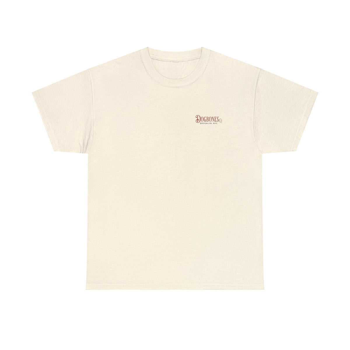 DOGBONES Logo with Turnbull Quote Unisex Heavy Cotton Tee