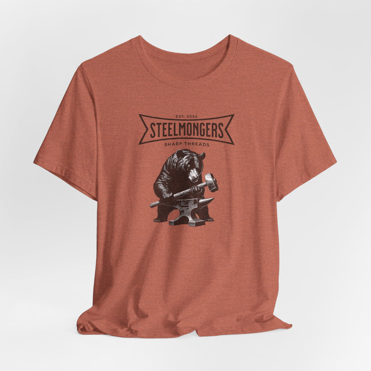 Steelmongers Anvil & Bear Tee
