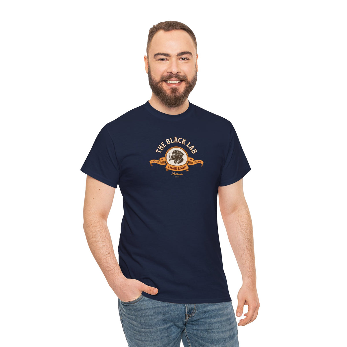 The Black Lab Cigar Room  Tee