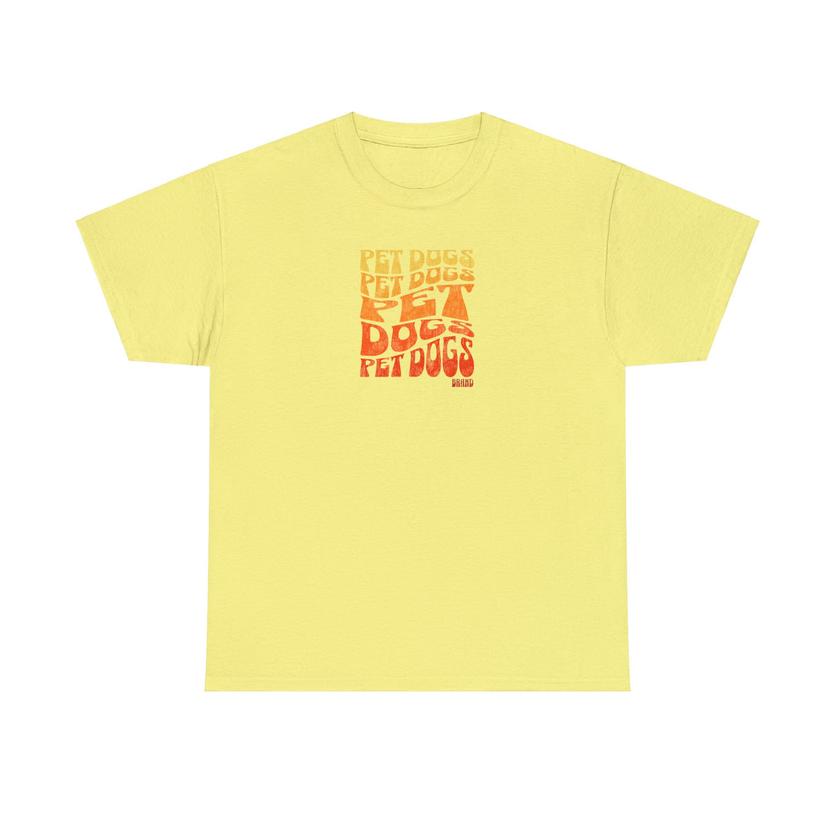 PET DOGS Groovy 70's Style Unisex Heavy Cotton Tee