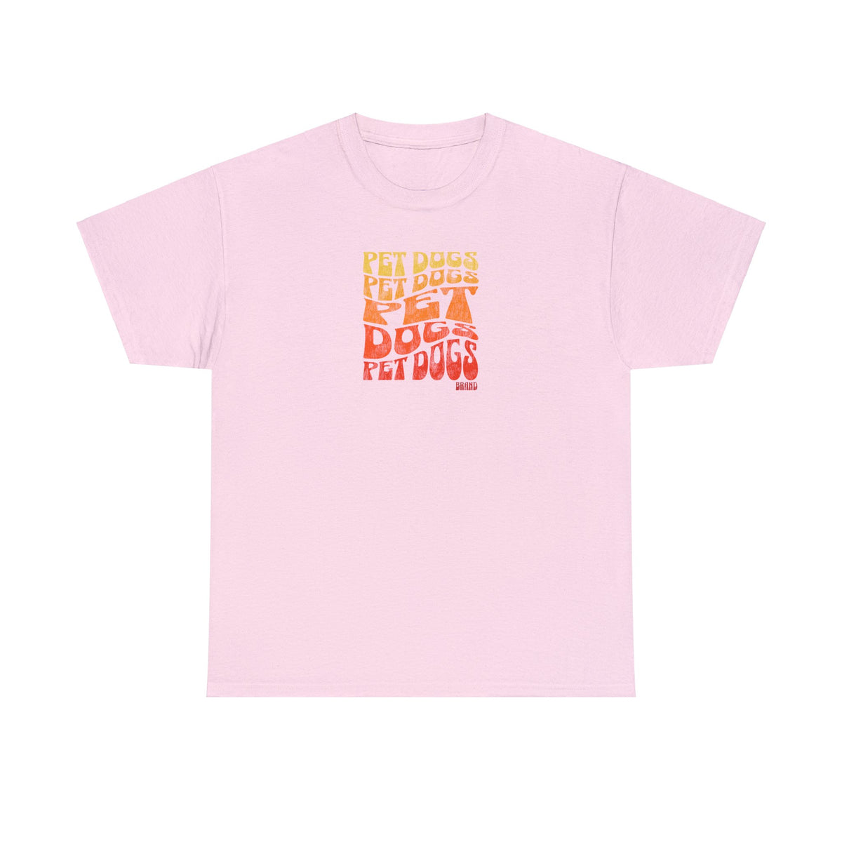 PET DOGS Groovy 70's Style Unisex Heavy Cotton Tee