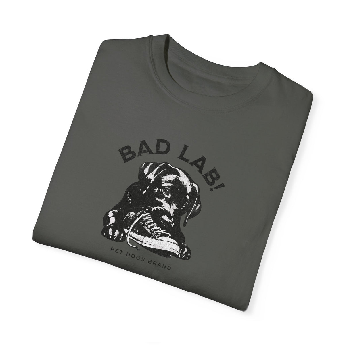 "Bad Lab!" Tee with shoe